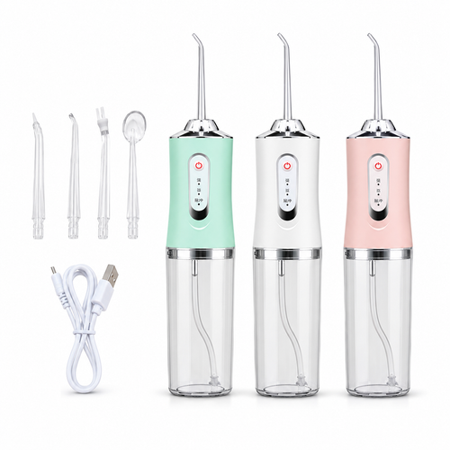 Portable Cordless Water Flosser with 3 Cleaning Modes