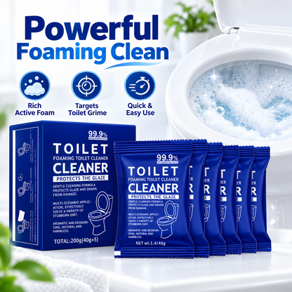 Toilet Cleaning Powder – Stain, Scale & Odor Remover for Toilet Bowl Care