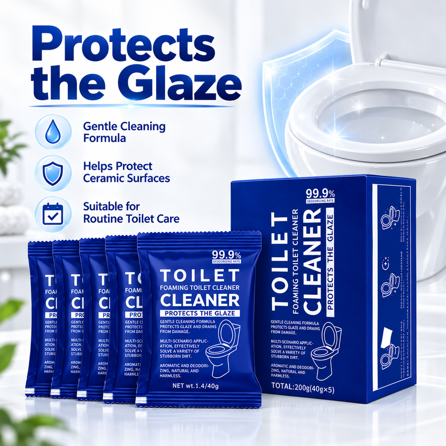 Toilet Cleaning Powder – Stain, Scale & Odor Remover for Toilet Bowl Care