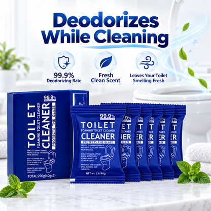 Toilet Cleaning Powder – Stain, Scale & Odor Remover for Toilet Bowl Care