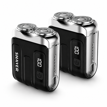 Save 50% on Smart Mini Electric Shaver with Magnetic Dual Heads
