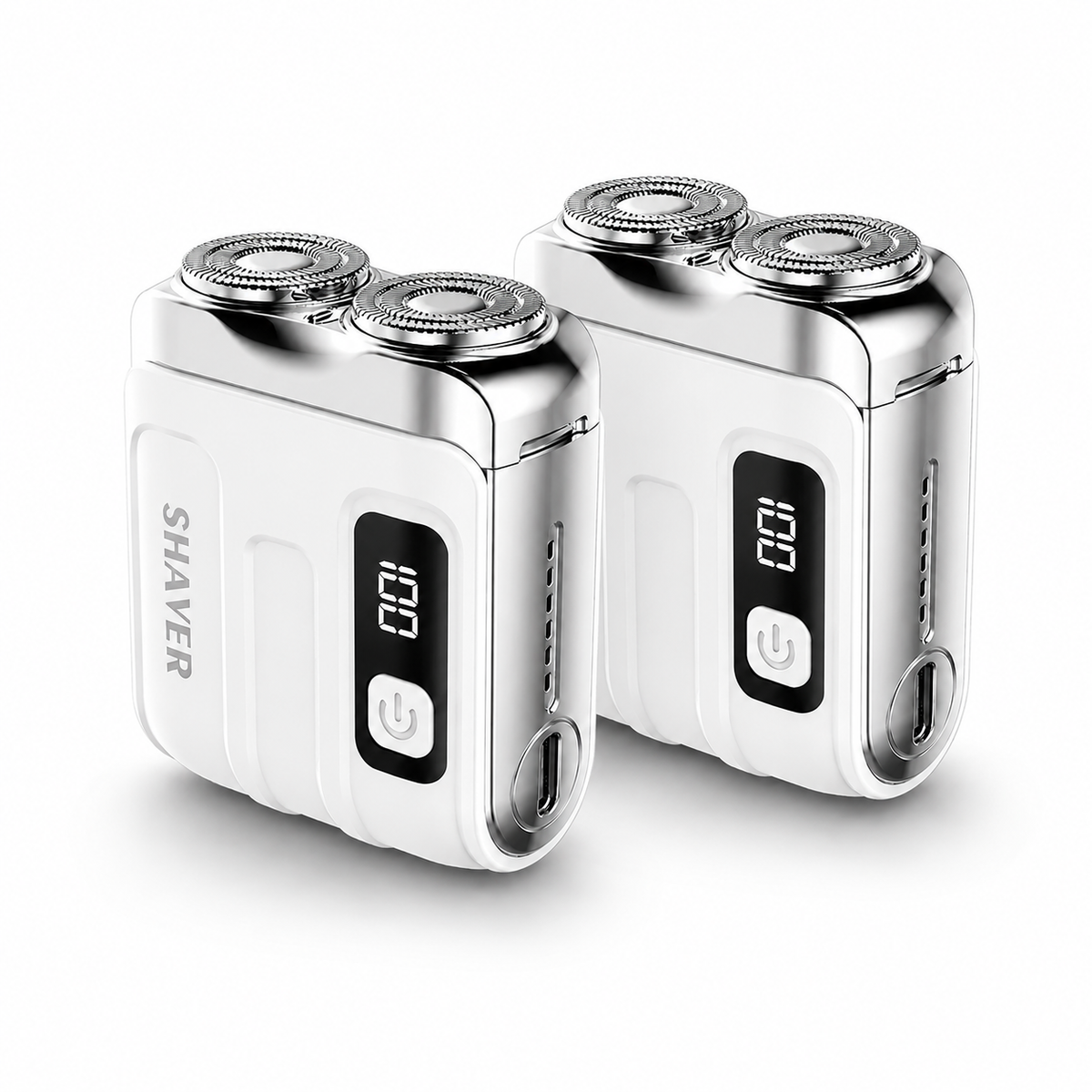 Save 50% on Smart Mini Electric Shaver with Magnetic Dual Heads