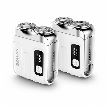 Save 50% on Smart Mini Electric Shaver with Magnetic Dual Heads