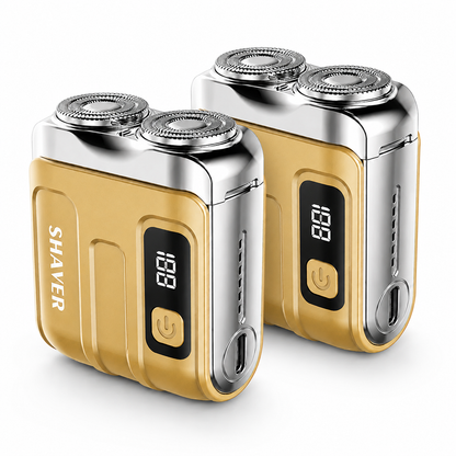 Save 50% on Smart Mini Electric Shaver with Magnetic Dual Heads