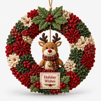 Holiday Wishes Reindeer
