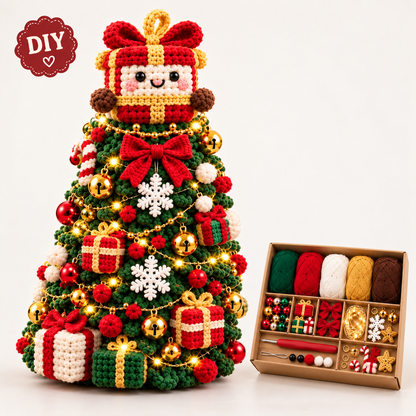 DIY Crochet Ornament Kit – Handmade Seasonal Hanging Decoration