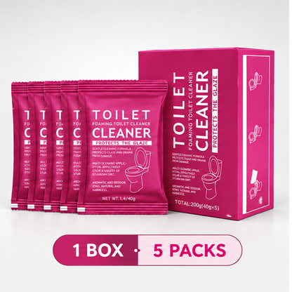 Toilet Cleaning Powder – Stain, Scale & Odor Remover for Toilet Bowl Care