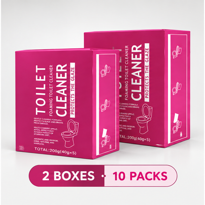 Toilet Cleaning Powder – Stain, Scale & Odor Remover for Toilet Bowl Care